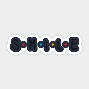 Smile with a style Sticker